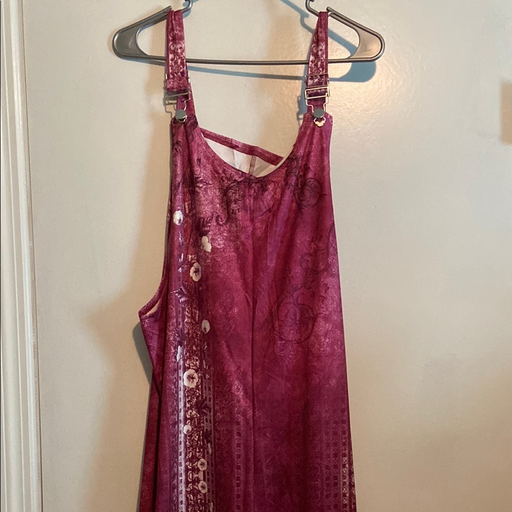 New!!! Beautiful Pink Overall Medium